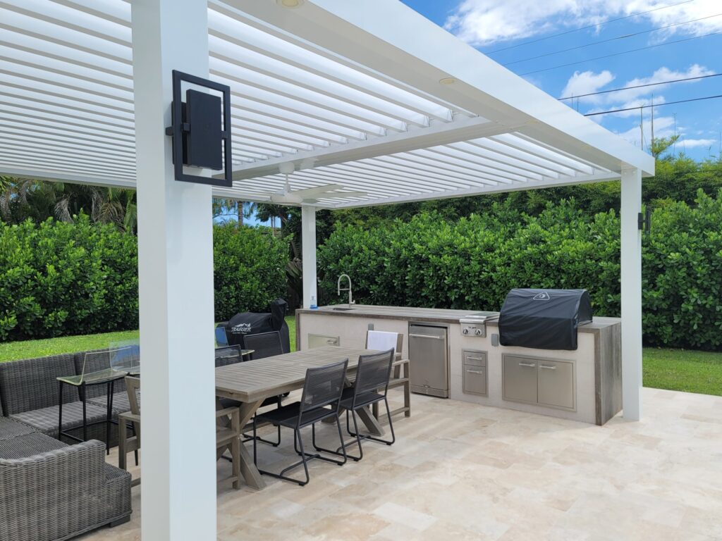 Louvered Roof